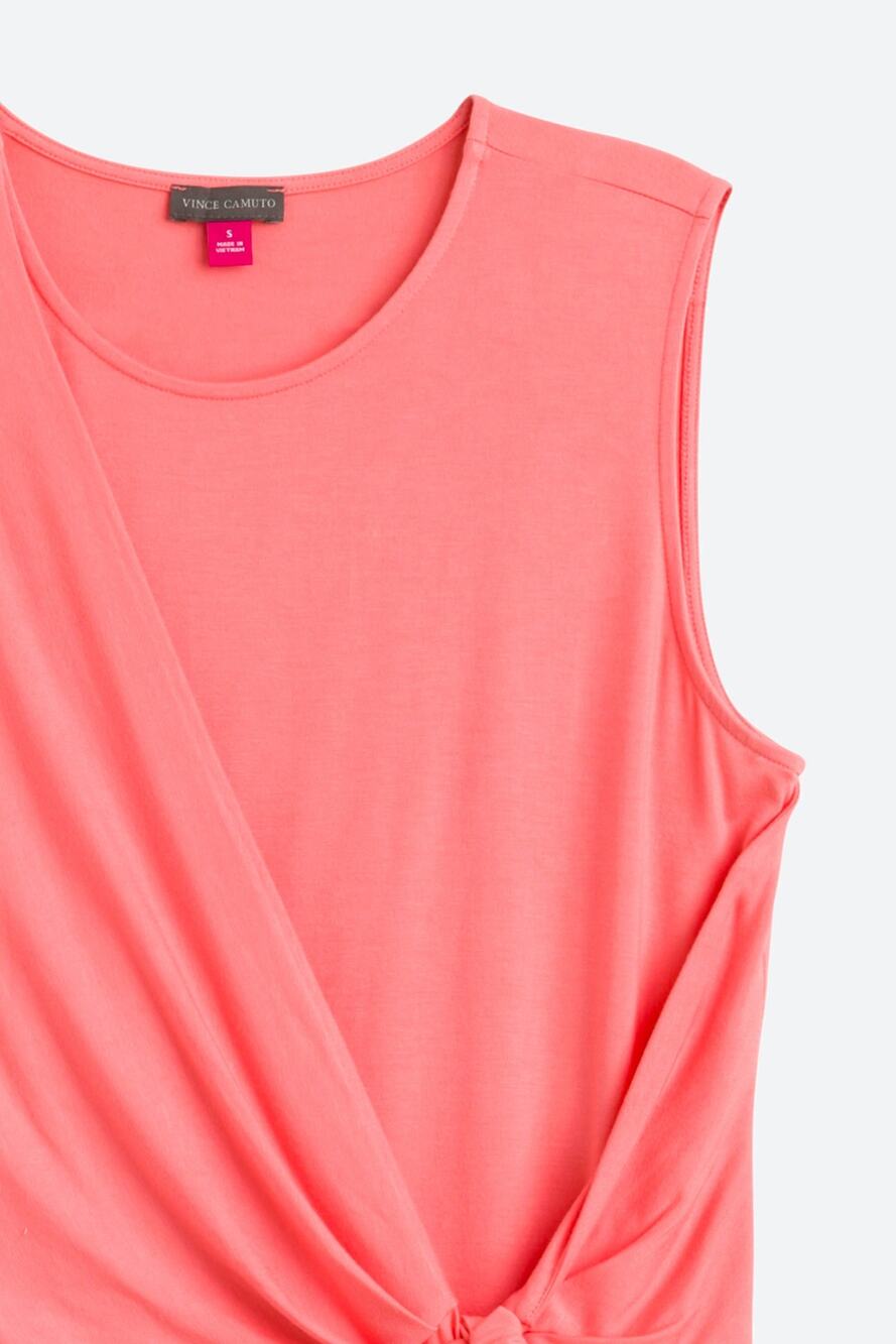 Vince Camuto Jenney Front Tie Knit Tank XL - EUC - worn once